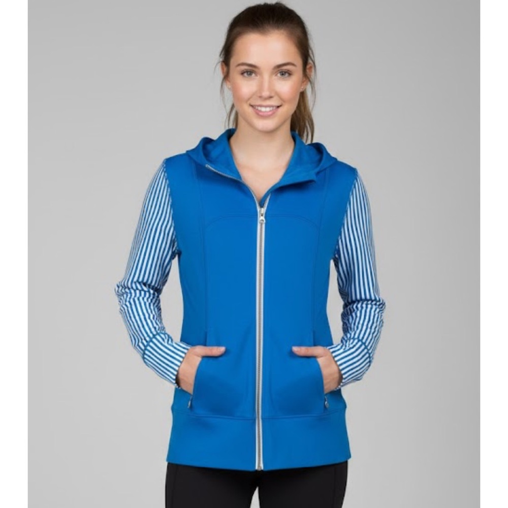 Lululemon Blue Striped Women's Jacket